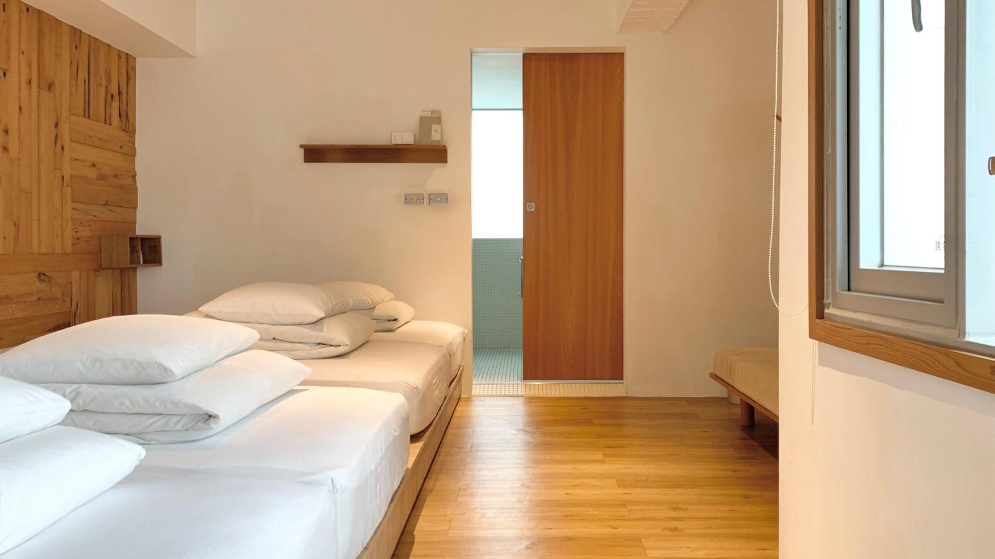 Norden Ruder Hostel Taichung Ruang foto