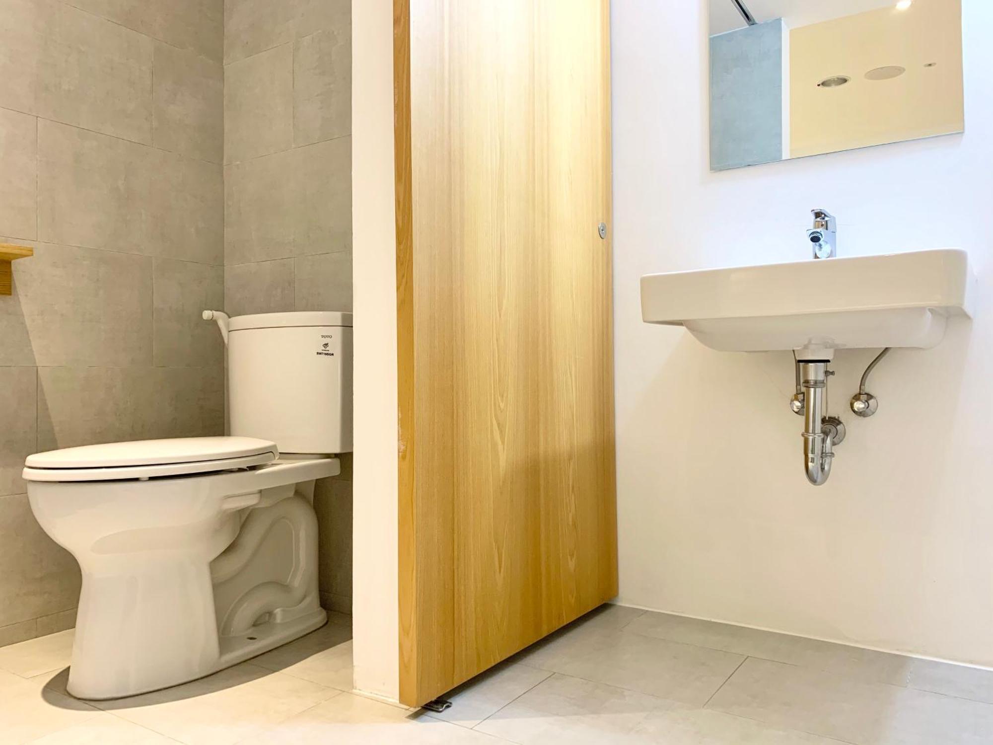 Norden Ruder Hostel Taichung Ruang foto